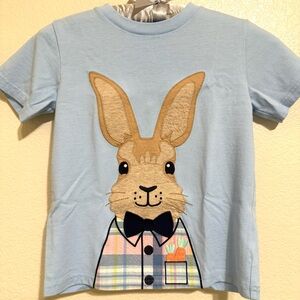 Gymboree Light Blue Bunny Appliqué T-Shirt